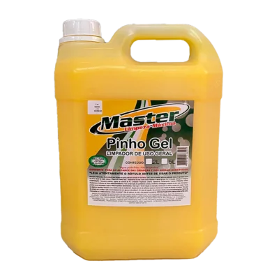 Pinho Gel Master Limpeza Máxima 5 Litros – Limpador de Uso Geral com Aroma de Pinho